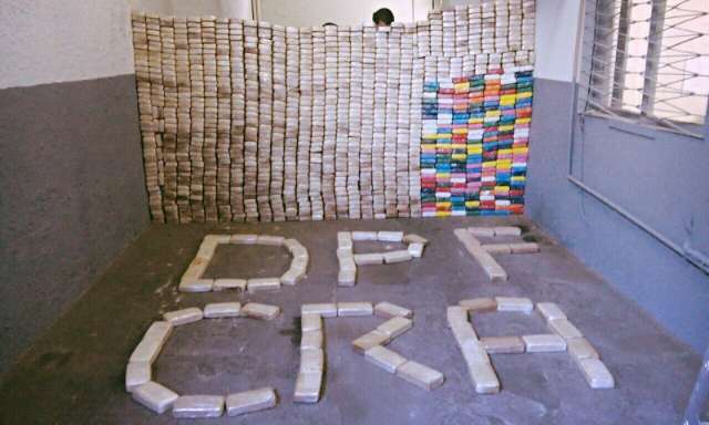 PF apreende 1,4 mil quilos de coca&iacute;na, carga avaliada em R$ 30 mi &eacute; recorde