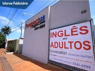 Prospectus English Center fica na Rua do Bolívar, 551 - Vilas Boas - quase esquina com a Avenida Bom Pastor. Foto André Bittar