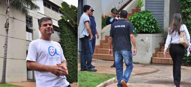  Prefeito acompanha per&iacute;cia de inc&ecirc;ndio no Pa&ccedil;o Municipal