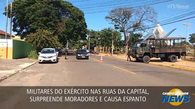 Opera&ccedil;&atilde;o do Ex&eacute;rcito na Capital ap&oacute;s roubo de armas foi v&iacute;deo mais visto