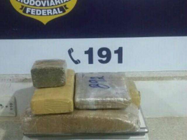 Homem receberia R$ 2,5 para levar maconha da Capital para o MT