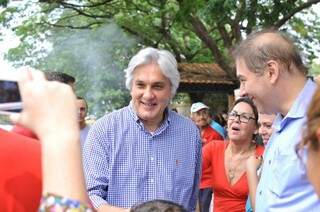 O ex-prefeito Alcides Bernal tem sido figura presente na reta final da campanha petista (Foto: Alcides Neto) 