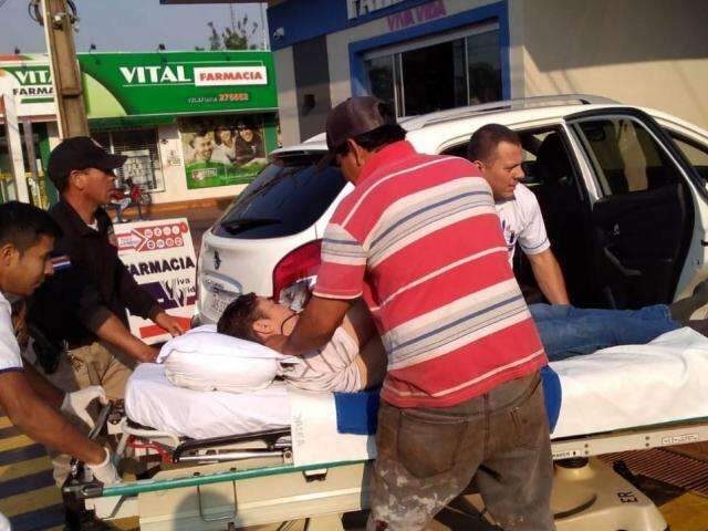 Homem &eacute; alvejado por pistoleiro com tiro na cabe&ccedil;a na fronteira
