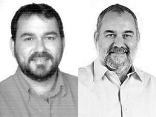 Na foto da esquerda, Humberto Amaducci era candidato à prefeitura de Mundo Novo, em 2004. Agora, em 2018, concorre ao Governo do Estado.