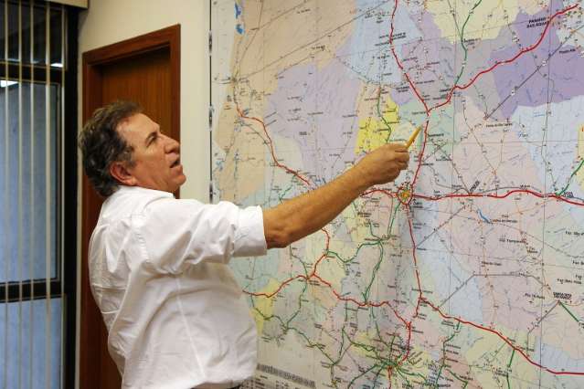 Movimento de cargas em MS cresceu 50% nos &uacute;ltimos seis anos e meio