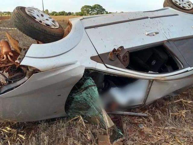 Morador da zona rural perde controle de dire&ccedil;&atilde;o, capota carro e morre 