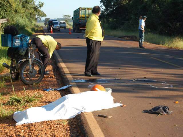 Identificado motociclista morto ap&oacute;s colis&atilde;o com cavalo