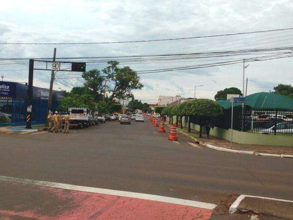 Rua Guia Lopes est&aacute; parcialmente interditada para obras do Ex&eacute;rcito
