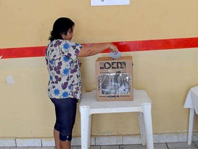 Escola ter&aacute; se&ccedil;&atilde;o de vota&ccedil;&atilde;o no domingo para escolher presidente da Bol&iacute;via