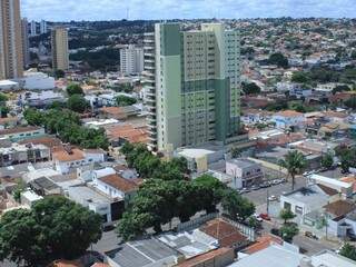 Vista panorâmica de Campo Grande (Foto: Marina Pacheco)