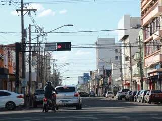 Centro de Campo Grande (Foto: Marcos Ermínio)