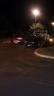 Motorista foi preso e ainda teve veículo recolhido pela polícia. (Foto: Reprodução/WhatsApp)