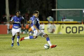 Allione fez o segundo gol do Palmeiras na partida (Foto: Elieze Oliveira / Futura Press)