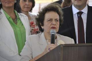 Ministra afirmou que as mulheres estão denunciando mais (Foto: Marcelo Calazans)