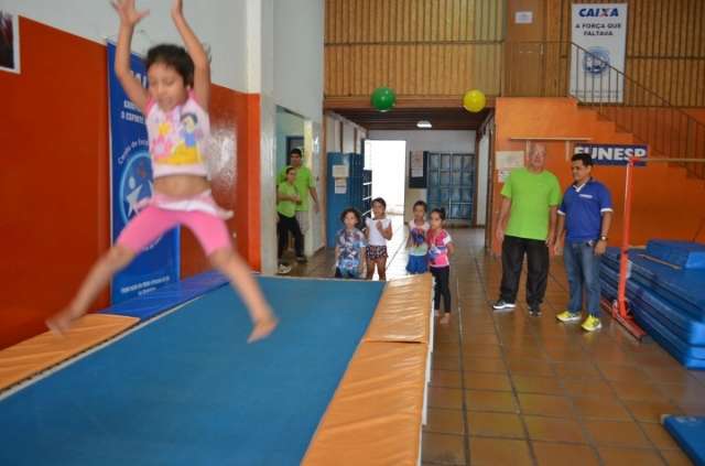 Seletiva busca novos talentos da gin&aacute;stica art&iacute;stica