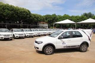 Carros e equipamentos foram adquiridos com R$ 150 mil do Governo do Estado e 1,5 milhão do Governo Federal, por meio do MDA (Ministério do Desenvolvimento Agrário) (Foto: Marcos Ermínio)