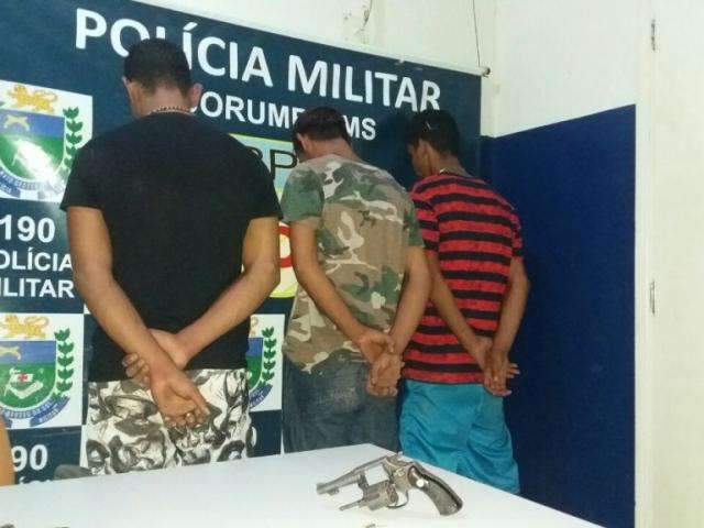 Trio &eacute; preso ap&oacute;s execu&ccedil;&atilde;o de jovem a tiros no interior 
