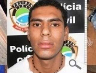 Tozinho é um dos bandidos mais procurado da fronteira. (Foto: divulgação/Polícia Civil)