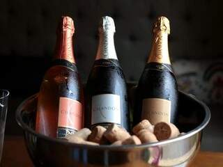 Veja algumas opções de champanhe e espumantes para brindar os dias de festa. (Foto: Fernando Antunes)