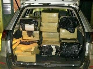 Contratado por R$ 23 mil, homem &eacute; preso com 620 quilos de maconha