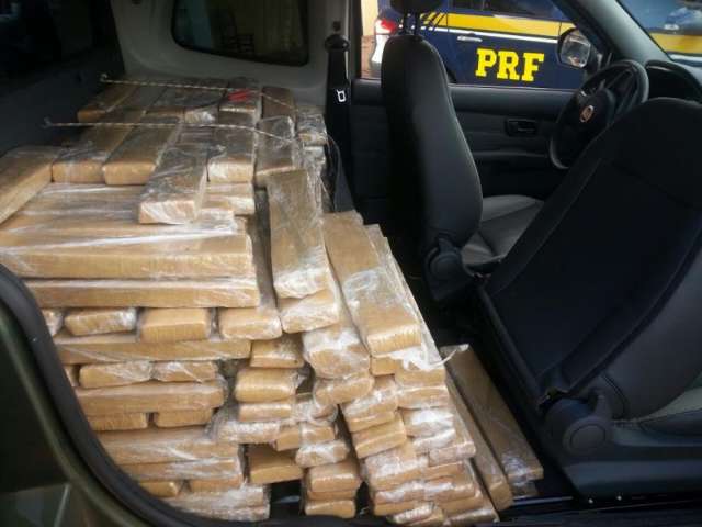 Homem &eacute; preso com 300 quilos de maconha na BR-463