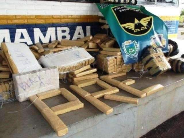 Pol&iacute;cia Rodovi&aacute;ria Estadual j&aacute; apreendeu 65 toneladas de droga
