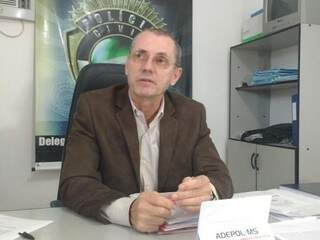 Delegado Paulo Sérgio Lauretto, responsável pelo caso. (Foto: Guilherme Henri)