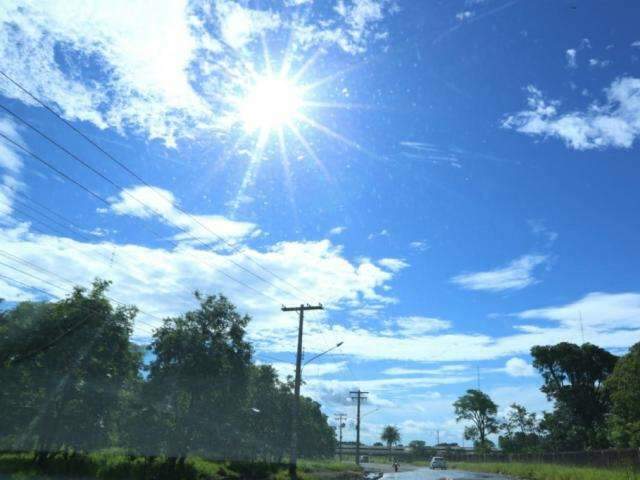 Calor&atilde;o continua e m&aacute;xima chega at&eacute; 34&ordm;C nesta quarta, prev&ecirc; Inmet