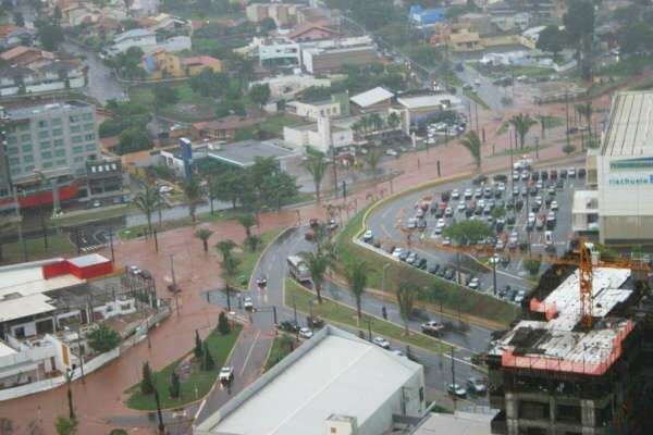  Tempestade de quinta-feira foi a mais forte em Campo Grande desde 2007  