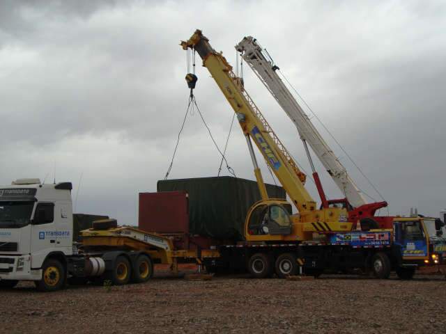 Usina em obras j&aacute; recebeu mais de mil toneladas de pe&ccedil;as em &Aacute;gua Clara