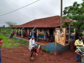 Posto de saúde da aldeia Bororó, uma das localizadas na terra indígena de Dourados (Foto: Adilson Domingos)