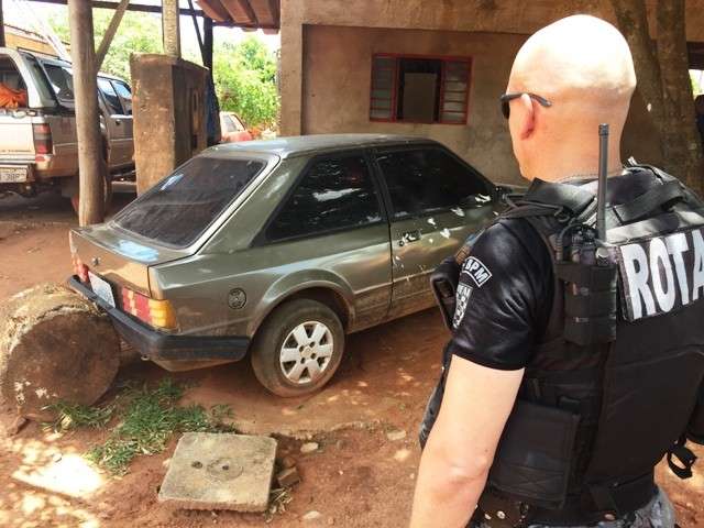 Rotai encontra ve&iacute;culo roubado em oficina mec&acirc;nica em Tr&ecirc;s Lagoas