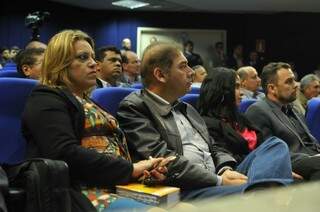 Evento tem a participação dos prefeitos de MS, entre eles Alcides Bernal (Foto: Alcides Neto)