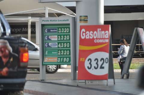 Gasolina comum apresenta maior variação de preço em pesquisa 