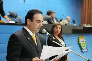 Filipe Orro apresentou emenda para evitar eliminação dos &quot;discursos&quot; (Foto: Giuliano Lopes)