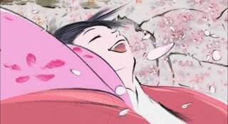 Cena da animação &quot;O Conto da Princesa Kaguya&quot;, que será exibido na terça-feira, no MIS. (Foto:Divulgação)