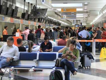 Movimento de passageiros aumenta 19,37% no aeroporto da Capital