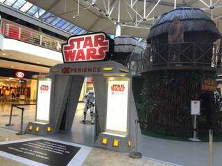 Star Wars Experience é atração gratuita no Shopping Campo Grande. (Foto: Divulgação)