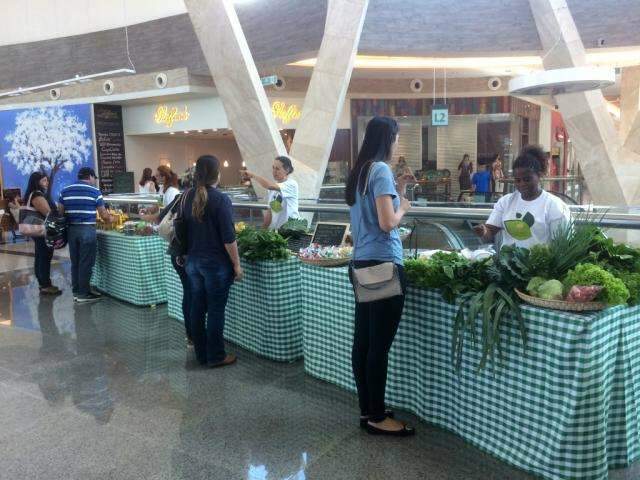 Shopping ter&aacute; feira de org&acirc;nicos todos os s&aacute;bados a partir de amanh&atilde;