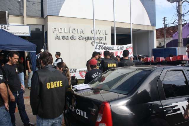 TJ considera greve da Pol&iacute;cia Civil ilegal e fixa multa de 40 mil ao Sinpol