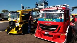 Copa Truck em Campo Grande teve duas corridas e o campeão regional (Foto: Leonardo Rocha