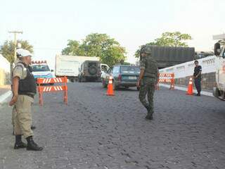 Operação foi realizado em Ladário e Corumbá com o objetivo de combater o tráfico nas cidades fronteiriças (Foto: Divulgação)