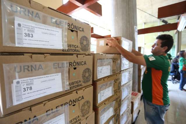 TRE-MS define datas para testes e entregas das urnas eletr&ocirc;nicas 