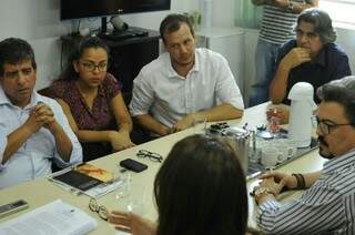 Reunião no Iphan discutiu termo de responsabilidade de bloco, Prefeitura e Governo. (Foto: Alcides Neto)