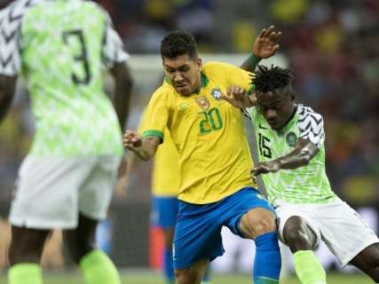 Brasil empata com Nigéria e mantém  jejum de vitórias