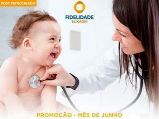 Consultas com pediatras saem por R$ 29,90 durante o mês de junho (Fotos: Divulgação)