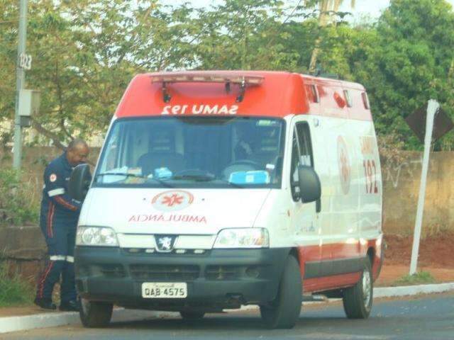 Samu socorre jovem encontrado ca&iacute;do e com corte na cabe&ccedil;a