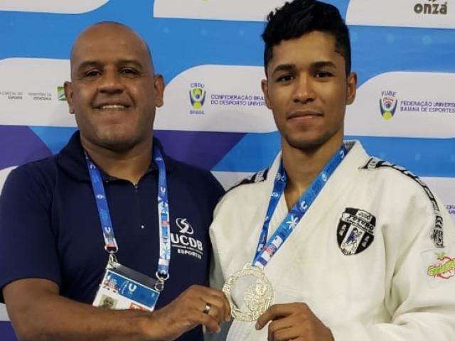 Judoca de MS fica com a prata na fase final dos Jogos Universit&aacute;rios