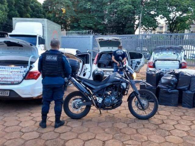 PM apreende R$ 80 mil em cigarros no &#039;dep&oacute;sito&#039; do contrabando na Capital