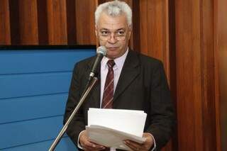 Deputado Cabo Almi (PT) apresentou o projeto na Assembleia Legislativa (Foto: Assessoria/ALMS)